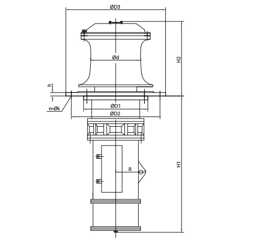 Vertical Capstan